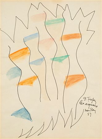 Man Ray (Filadelfia 1890-Parigi 1976)  - St. Tropez-Les Signaux, 1957