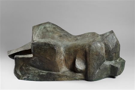 Umberto Milani (Milano 1912-Milano 1969)  - Figura n. 7, 1945