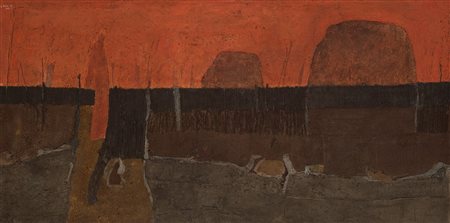 Giuseppe Uncini (Fabriano 1929-Trevi 2008)  - Terre, 1959