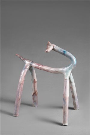 Fausto Melotti (Rovereto 1901-Milano 1986)  - Cavallino, 1955