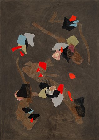 Giulio Turcato (Mantova 1912-Roma 1995)  - Lenzuolo di San Rocco, 1969 ca.