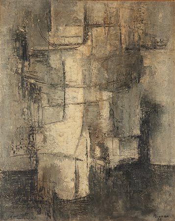 Mario Bionda (Torino 1913-Penango 1985)  - N. 9 primi grigi, 1956