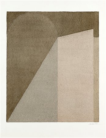 Giuseppe Uncini (Fabriano 1929-Trevi 2008)  - Dimore, 1983