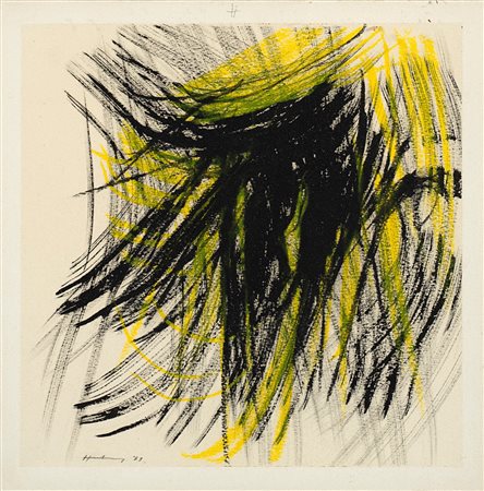 Hans Hartung (Lipsia 1904-Antibes 1989)  - KP1971-14, 1971