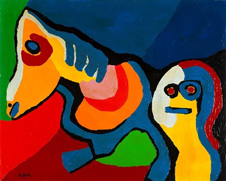 Karel Appel (Amsterdam 1921-Zuirgo 2006)  - Untitled, 1971