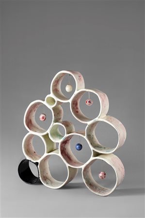 Fausto Melotti (Rovereto 1901-Milano 1986)  - Cerchi, 1955