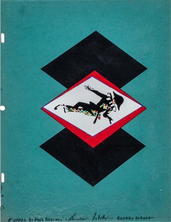 Pino Pascali (Bari 1935-Roma 1968)  - Arlecchino, 1964