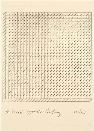 Gunther Uecker (Wendorf 1930)  - Untitled, 1974