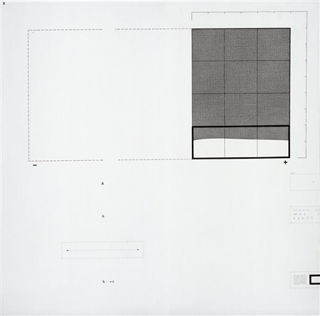 Alberto Garutti (Galbiate 1948)  - Messaggio autoriflessivo, 1972