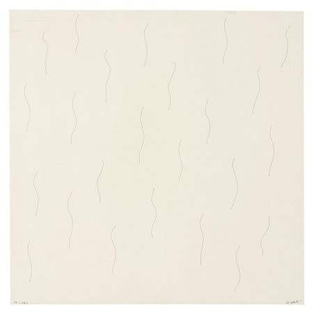 Sol LeWitt (Hartford 1928-New York 2007)  - 24 lines