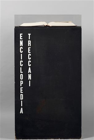 Emilio Isgrò (Barcellona Pozzo di Gotto 1937)  - Enciclopedia Treccani Volume VII (La incinta) , 1970