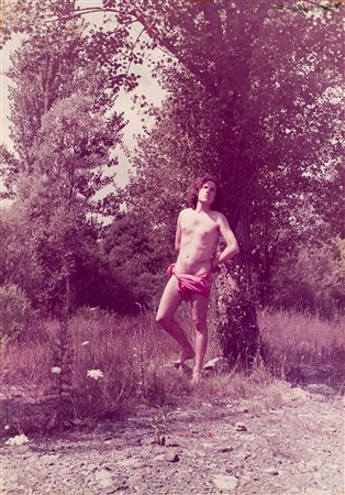 Luigi Ontani (Vergato 1943)  - D'aprés Guido Reni, San Sebastiano, 1973