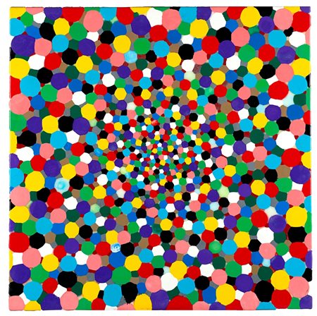 Davide Nido (Senago 1966-Pavia 2014)  - Coriandoli dentro l'infinito, 2004