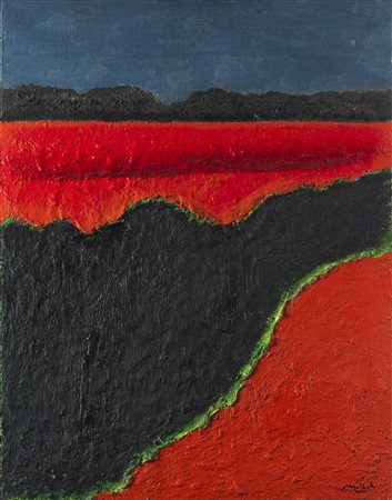CARLO MATTIOLI 
Paesaggio [d’estate], 1990