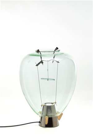 Umberto Riva Lampada da tavolo modello "Veronese". Produzione Barovier & Toso, M