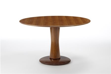 Paolo Buffa Tavolo con piano di forma circolare. Esecuzione Serafino Arrighi, Ca