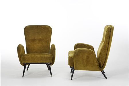 Giulio Minoletti (Attribuito)
Due poltrone. Breda, Sesto San Giovanni (Milano),