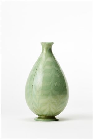 Carlo Scarpa Vaso bulbiforme modello "5946". Esecuzione MVM Cappellin, Murano, 1