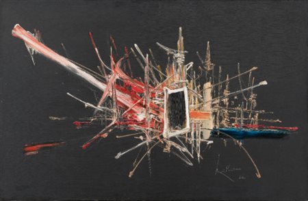 GEORGES MATHIEU N. 1921 MARIE DE MÉDICIS signed and dated 64; signed, titled...