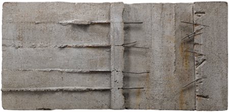 GIUSEPPE UNCINI 1929-2008 CEMENTARMATO N. 7 signed, titled and dated 1960 on...