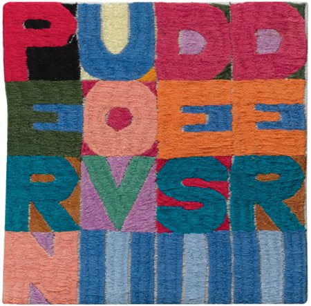 ALIGHIERO BOETTI 1940 - 1994 PER NUOVI DESIDERI signed and dated 77 on the...