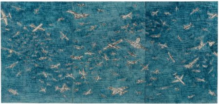 ALIGHIERO BOETTI 1940 - 1994 AEREI signed and dated 1983 on the reverse, pen...