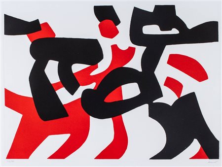 Carla Accardi (Trapani 1924-Roma 2014)  - Red and black