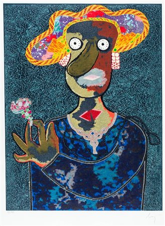 Enrico Baj (Milano 1924-Vergiate 2003)  - Character