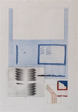 Agostino Bonalumi (Vimercate 1935-Desio 2013)  - Composition