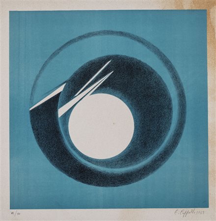 Carmelo Cappello (Ragusa 1912-Milano 1966)  - Forms in the space