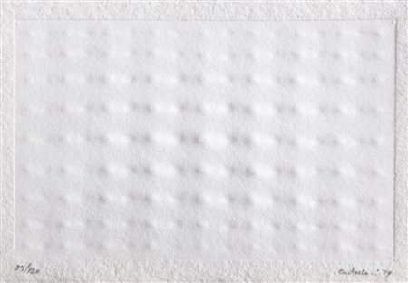 Enrico Castellani (Castelmassa 1930-Viterbo 2017)  - Untitled, 1978-'79