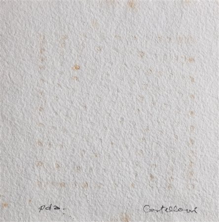 Enrico Castellani (Castelmassa 1930-Viterbo 2017)  - Filigrana, 1982