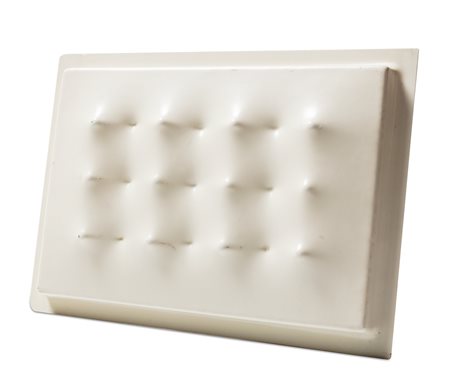 Enrico Castellani (Castelmassa 1930) - Rilievo bianco, 1968