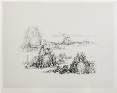 Fabrizio Clerici (Milano 1913-Roma 1993)  - Figure