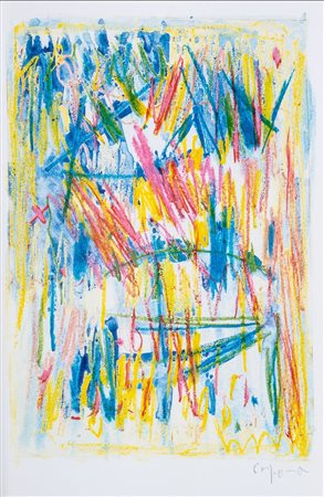 Antonio Corpora (Tunisi 1909-Roma 2004)  - Verso novunque, 1988