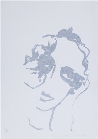 Giosetta Fioroni (Roma 1932)  - Woman face