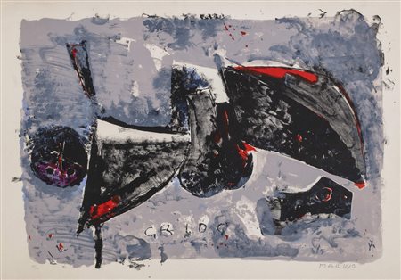 Marino Marini (Pistoia 1901-Viareggio 1980)  - The scream, 1965