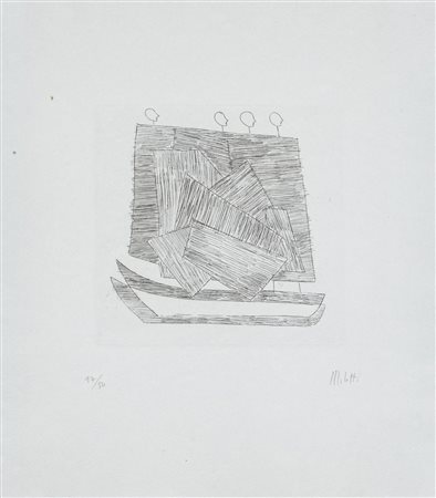 Fausto Melotti (Rovereto 1901-Milano 1986)  - Untitled, 1982