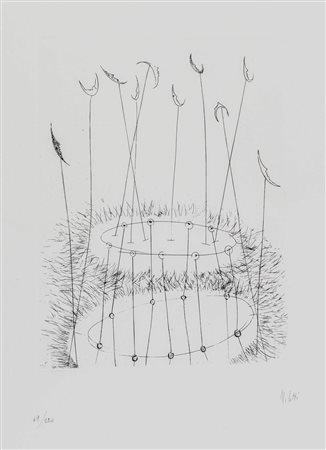 Fausto Melotti (Rovereto 1901-Milano 1986)  - Omaggio alla luna, 1978