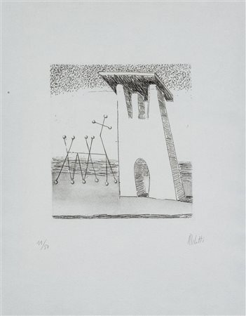 Fausto Melotti (Rovereto 1901-Milano 1986)  - Untitled, 1982