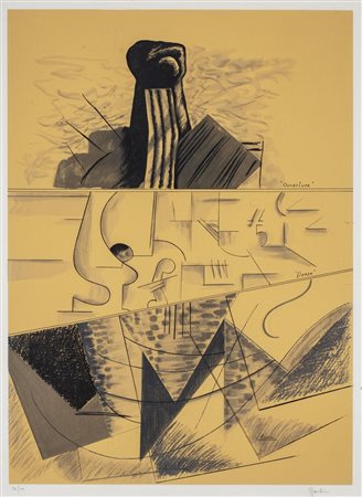 Aldo Mondino (Torino 1938-Torino 2005)  - Music