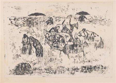 Antonio Zoran Music (Gorizia 1909-Venezia 2005)  - Motivo dalmata, 1972