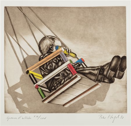 Peter Nagel (Kiel 1941)  - Swing, 1981