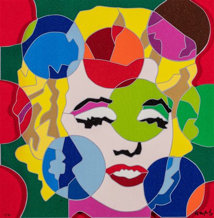 Ugo Nespolo (Mosso 1941)  - Marilyn