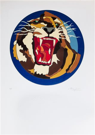 Ugo Nespolo (Mosso 1941)  - Due fogli