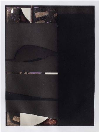 Louise Nevelson (Repubblica Cieca 1914-Praga 2002)  - Untitled - Silver, 1973