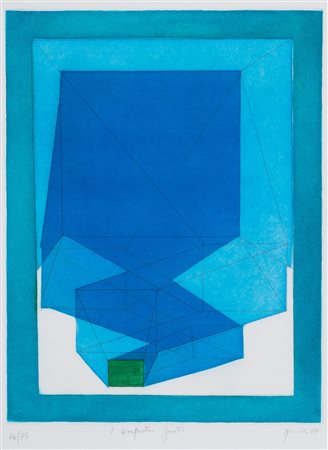 Achille Perilli (Roma 1927)  - Ignoto, 1969