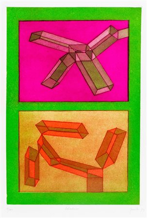 Achille Perilli (Roma 1927)  - Dolceduro, 1973