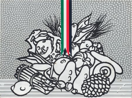 Concetto Pozzati (Vo 1935-Bologna 2017)  - Still life