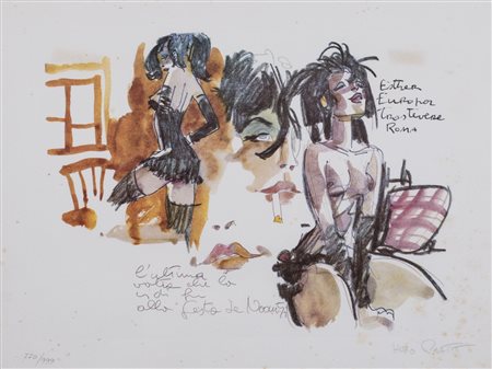 Hugo Pratt (Rimini 1927-Losanna 1995)  - Esther